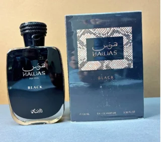 عطر هوس مشکی ۱۰۰ میل رصاصی